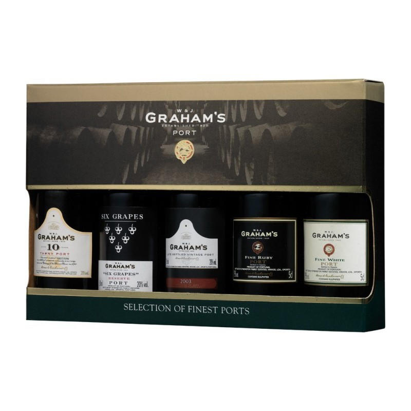 GRAHAM´S SELECTION MINI PORTS (5X5CL) 0,25 L