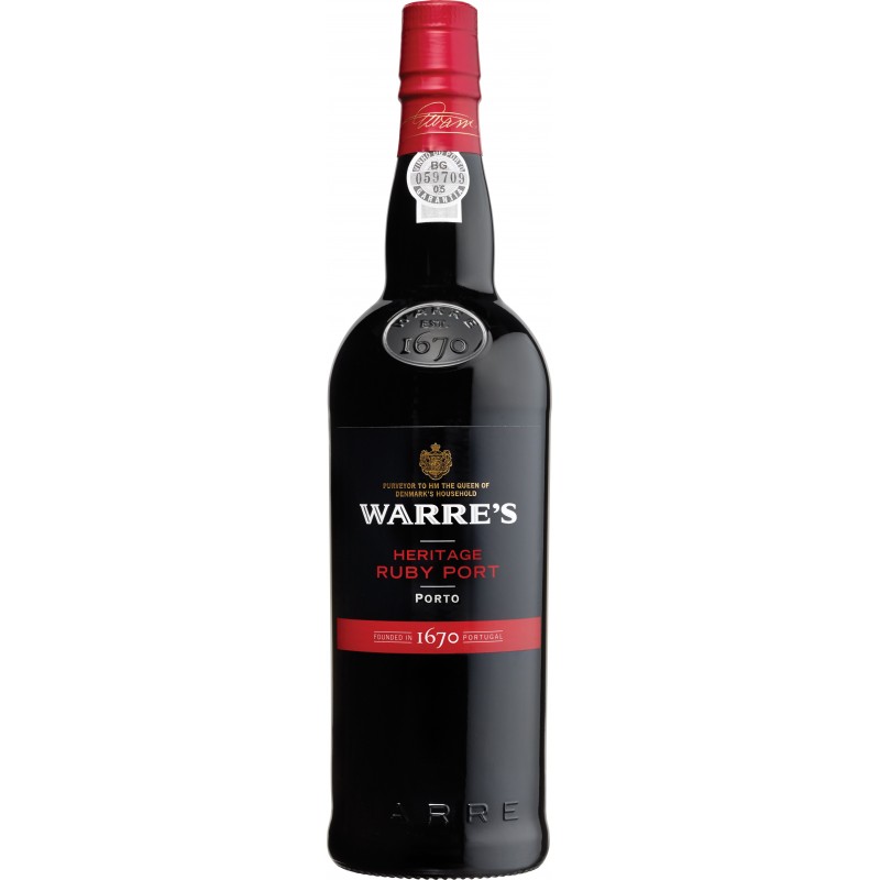 WARRE´S HERITAGE RUBY 0,75 L